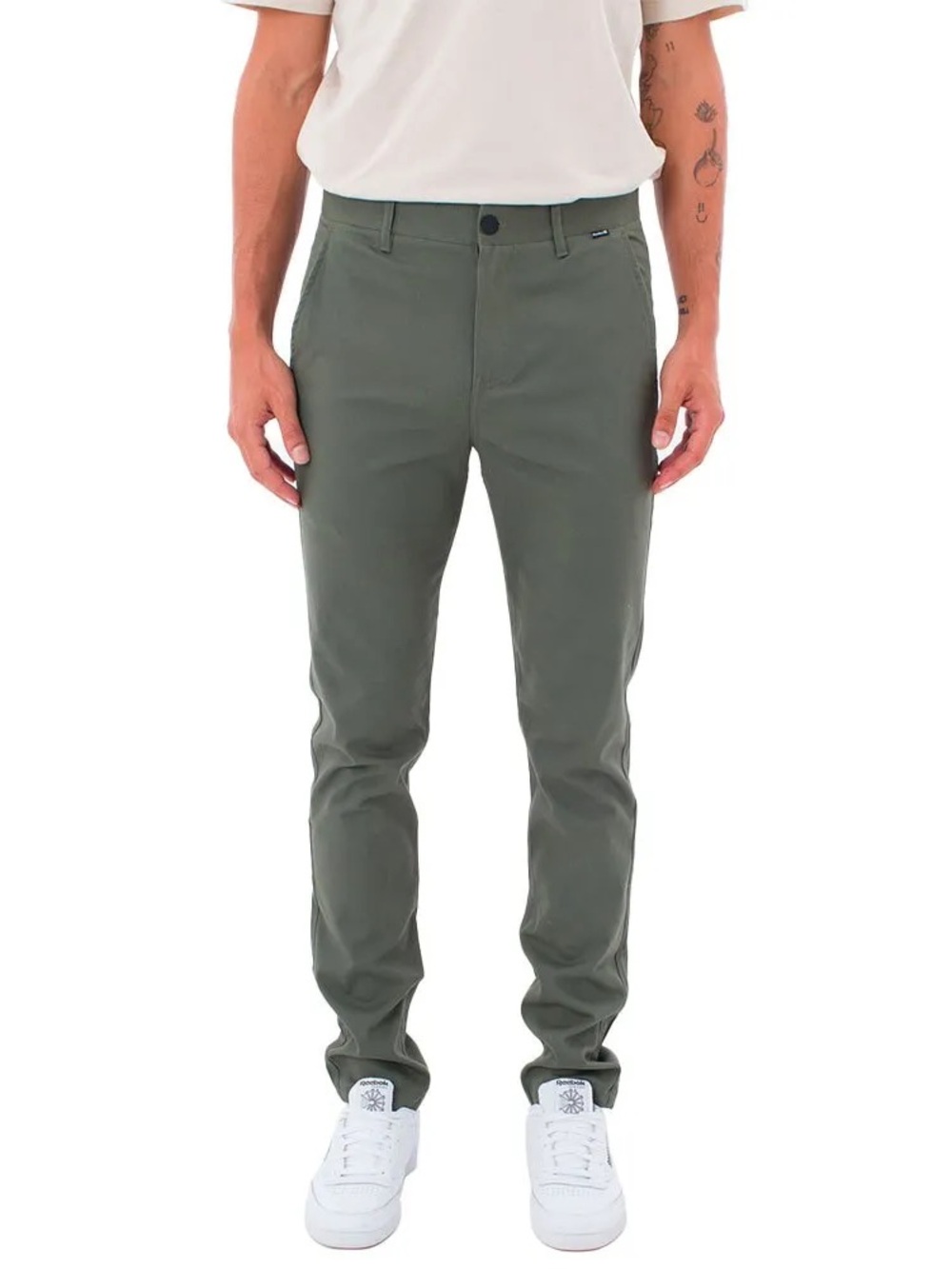 NWT Hurley Worker Slim Fit Chinos - Olive